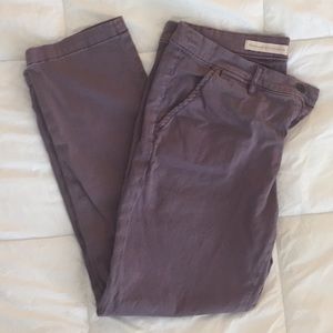 Anthropologie Pilcro and the Letterpress chinos